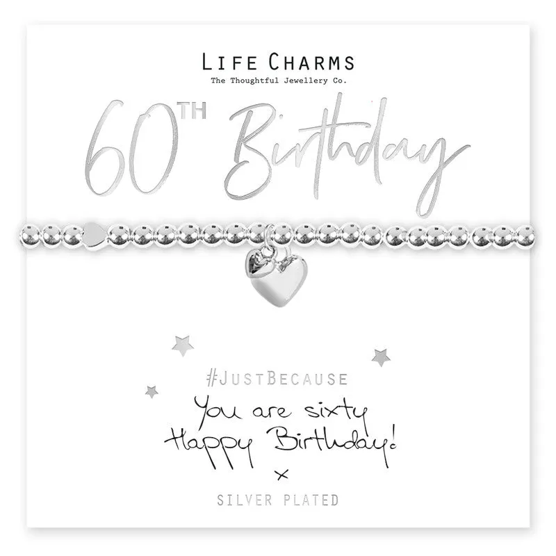 60th Birthday Bracelet