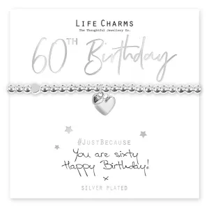 60th Birthday Bracelet