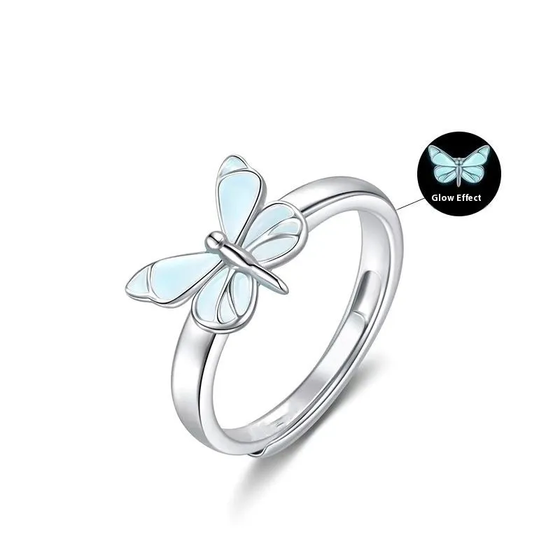 Blue Color Luminous Ring