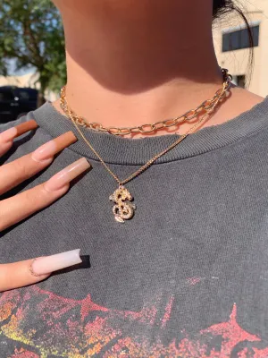 cleo layered necklace