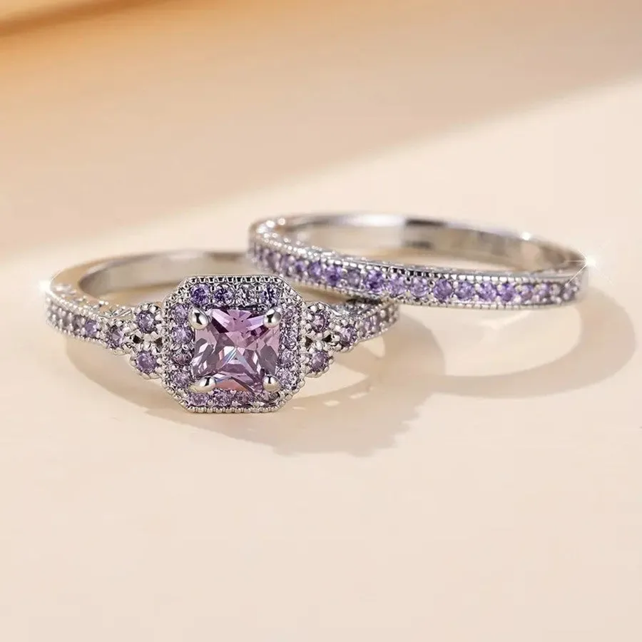 Ladies Wedding Ring Set