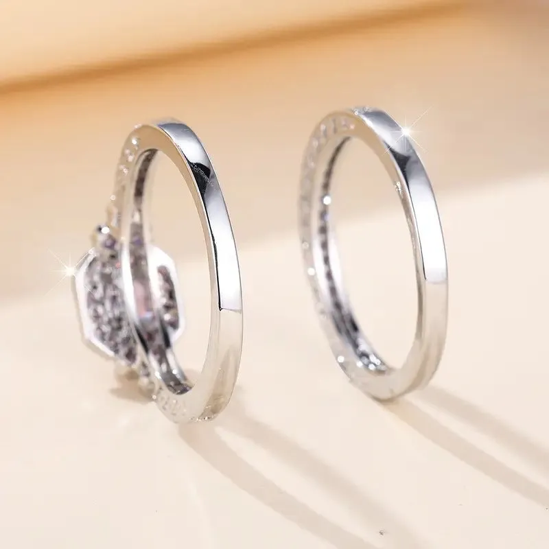 Ladies Wedding Ring Set