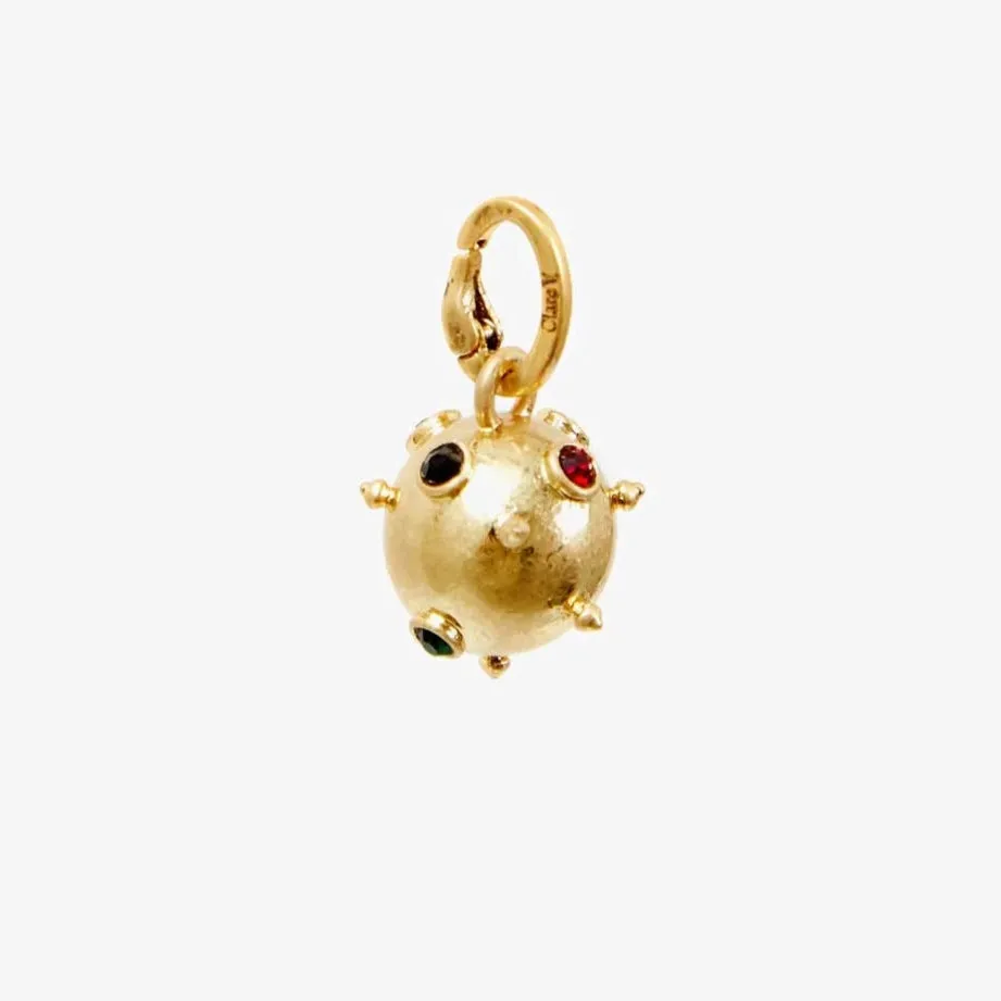 Sputnik Charm (Vintage Gold   Multi)