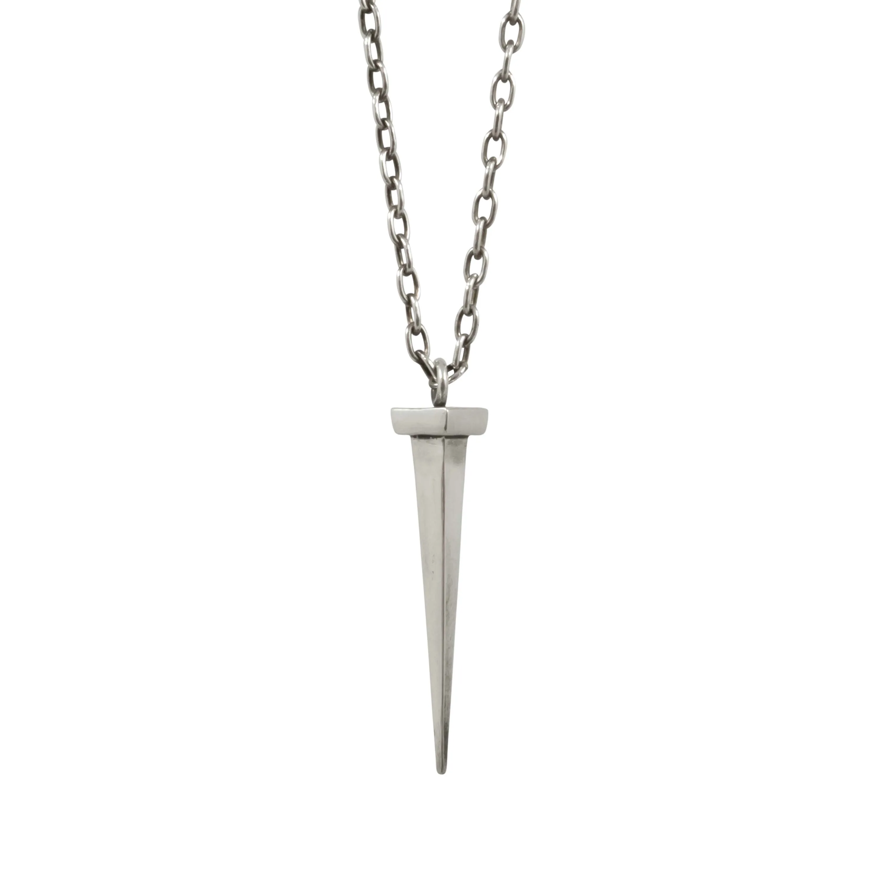 Tough as Nails Necklace Small/Medium - Sterling Silver